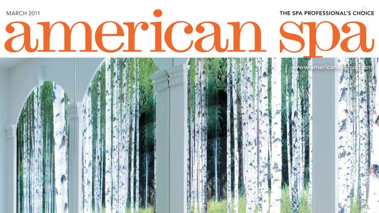 American Spa March 2011 cover for the Rethinking Inking feature